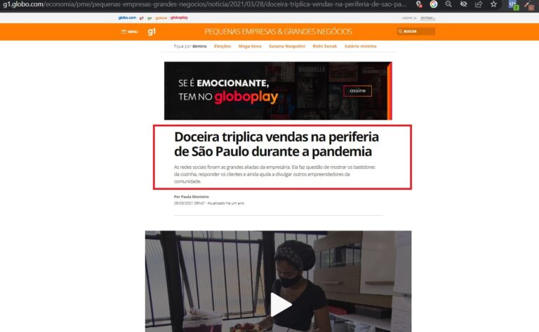 materia doces pandemia